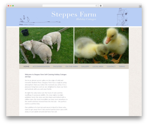 Cookie consent banner WordPress plugin - steppesfarmholidaycottages.co.uk
