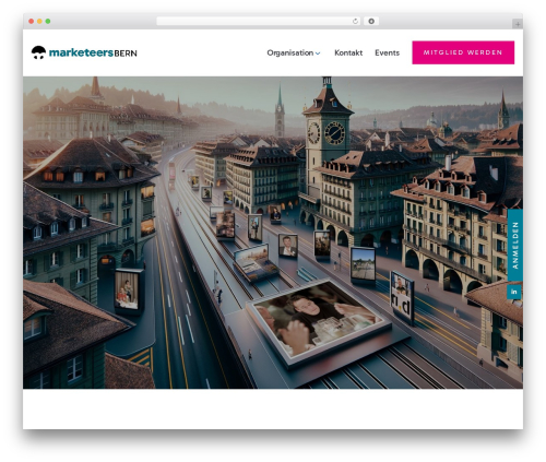 WordPress theme Starter theme - marketeersbern.ch