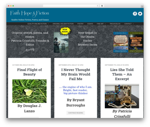 WordPress theme (VT) Semantic - faithhopeandfiction.com