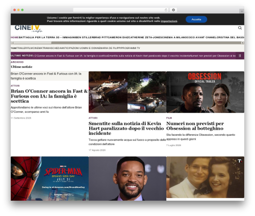WordPress website theme MXDesign Network - cinetv.info
