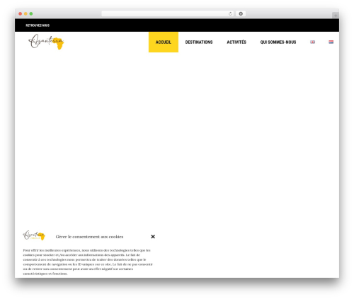 Xtrail WordPress theme - asanterra.com