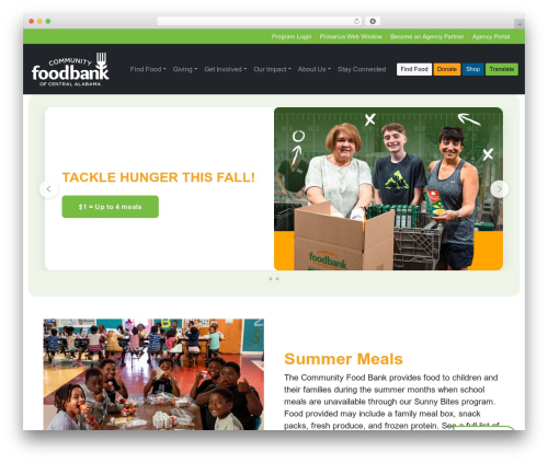 Best WordPress theme picostrap5 - feedingal.org
