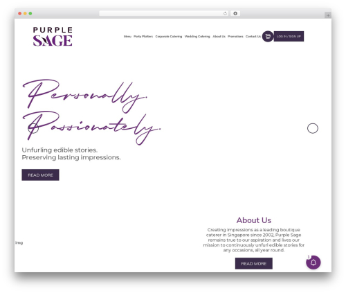 bootScore WordPress theme - purplesage.com.sg