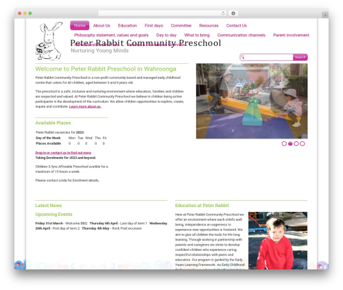Magicdust testimonials WordPress plugin - peterrabbitpreschool.com.au