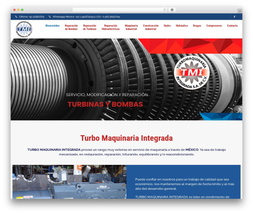 Consultix WordPress theme - turbomaquinariaintegrada.com