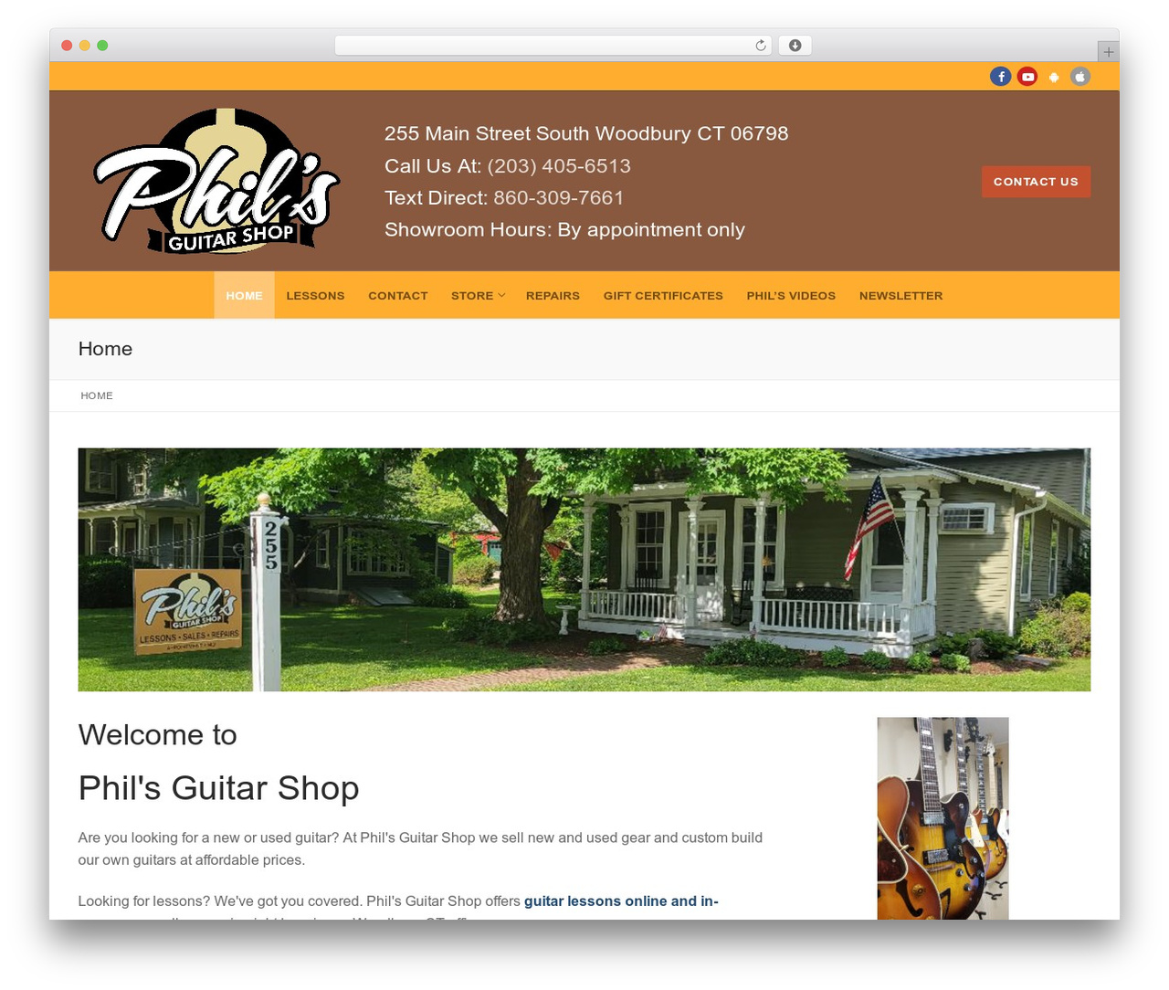Customify WordPress theme - philsguitarshop.com Customify WordPress theme - philsguitarshop.com