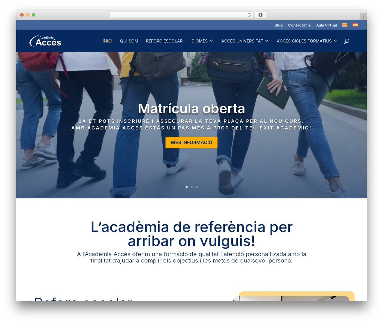 DemomentSomTres Divi WordPress theme - academia-acces.com DemomentSomTres Divi WordPress theme - academia-acces.com