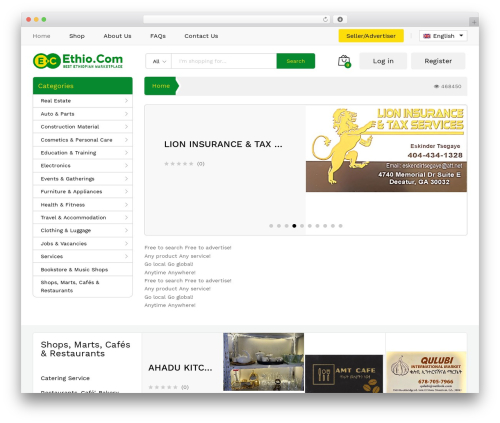 Woocommerce deals WordPress plugin - ethio.com
