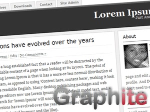 Graphite best WordPress theme by Nurudin Jauhari