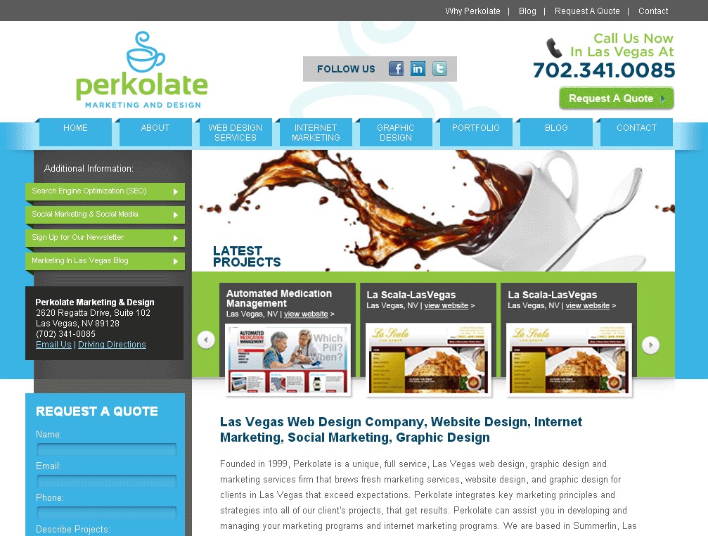 Perkolate WordPress theme Perkolate WordPress theme