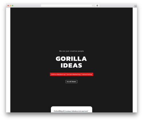 Plant WP theme - gorillaideas.com