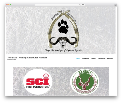 Shuttle theme WordPress - jj-safaris.com