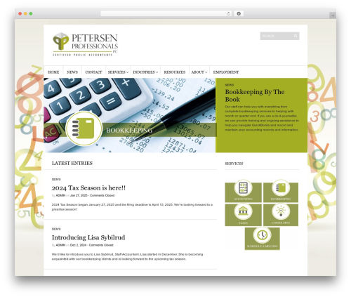 Sight WordPress theme - p2cpas.com