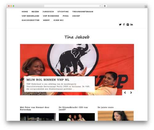 Simple Folio Responsive WordPress Theme WordPress theme - jakoeb.nl