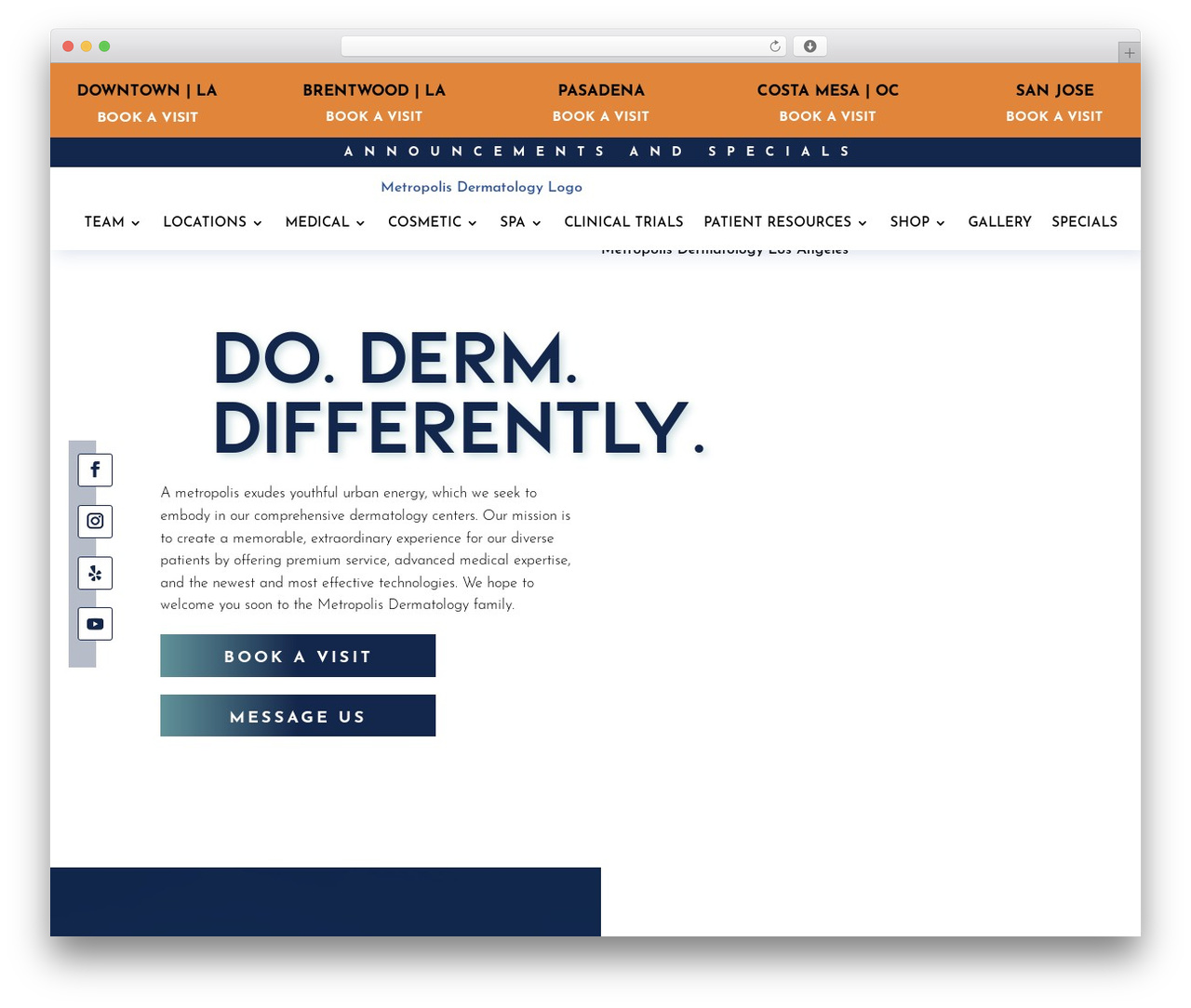 Theme WordPress Divi - metropolisdermatology.com Theme WordPress Divi - metropolisdermatology.com