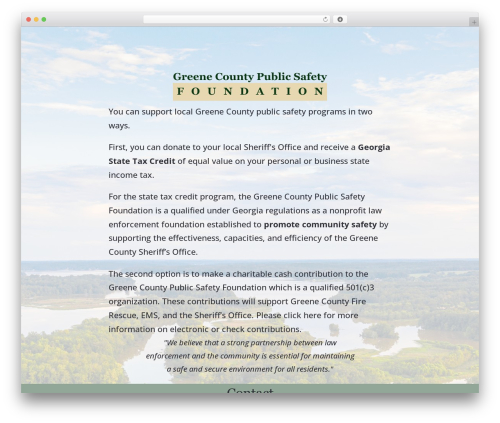 Theme WordPress Pro - greenepsf.com