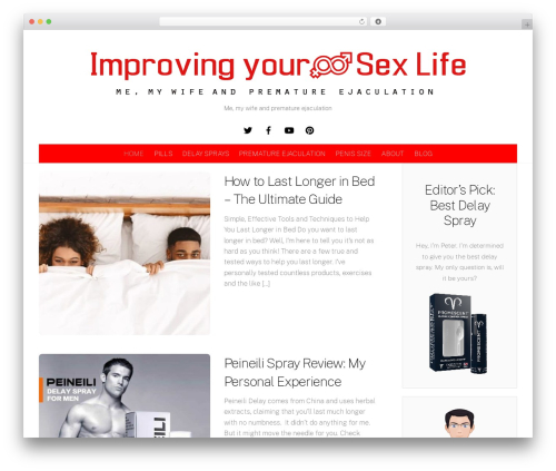 Themify Ultra WordPress blog theme - peterspeblog.com
