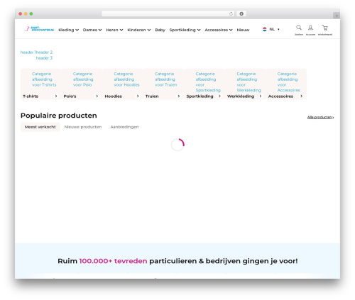 Postcode eu address validation WordPress plugin - shirt-discounter.nl