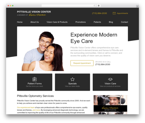 VS Theme #3 WordPress theme - pittsvillevisioncenter.com