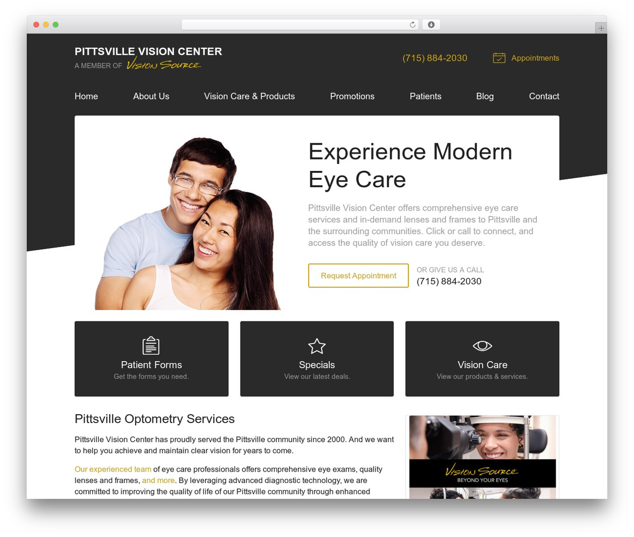 VS Theme #3 WordPress theme - pittsvillevisioncenter.com VS Theme #3 WordPress theme - pittsvillevisioncenter.com