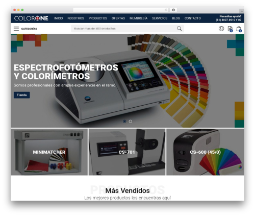Wired IT Theme WordPress theme - colorone.com.mx