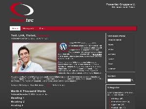 WordPress theme powertec04 WordPress theme powertec04