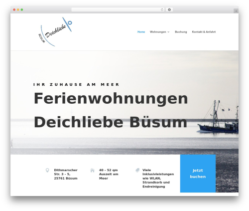 Advanced booking calendar pro WordPress plugin - buesum-deichliebe.de