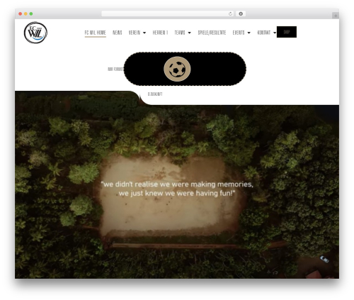 WordPress theme Eagle-Elite - fcwil1900.ch