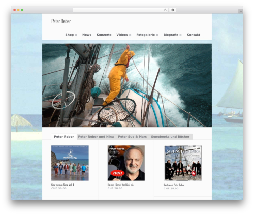 WordPress theme Smpl - peterreber.ch