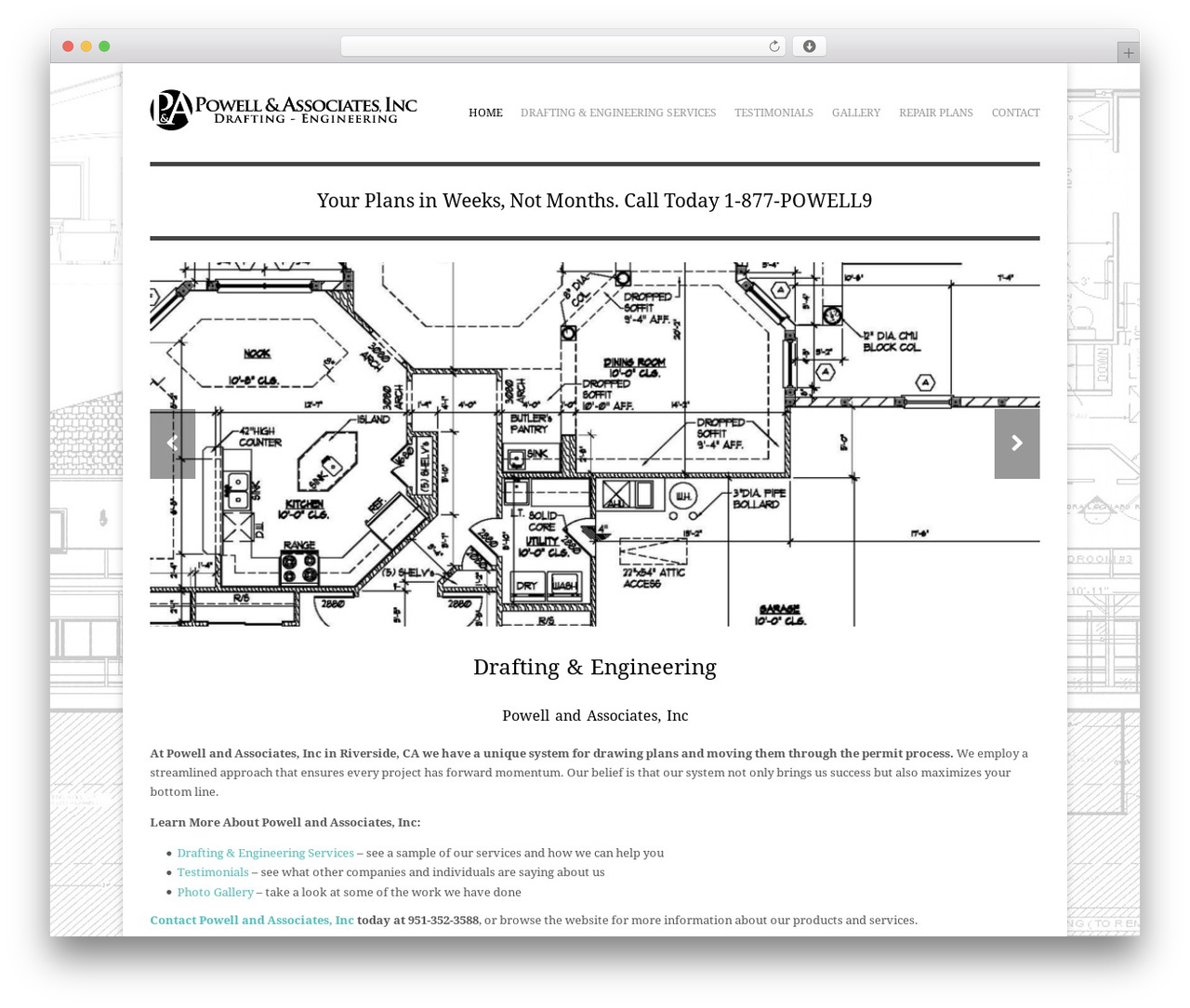 Adapt WP theme - powellandassoc.com