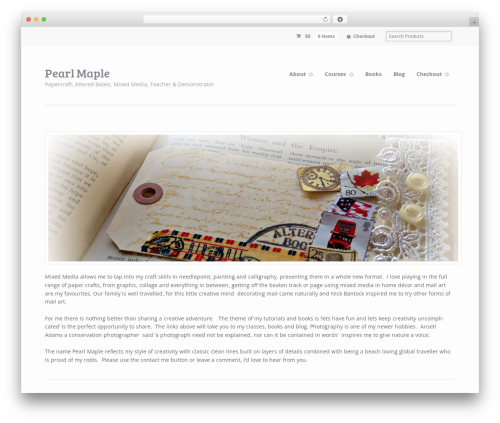 Best WordPress theme Mystile - pearlmaple.com