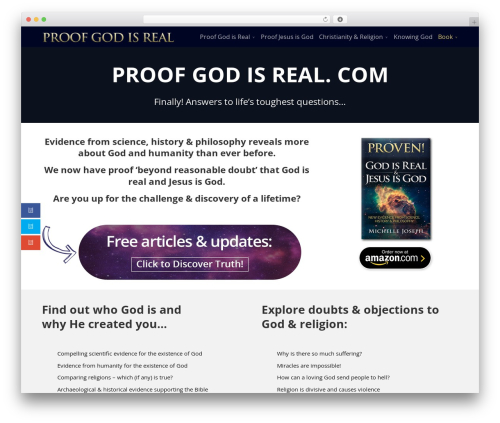 Form lightbox WordPress plugin - proofgodisreal.com