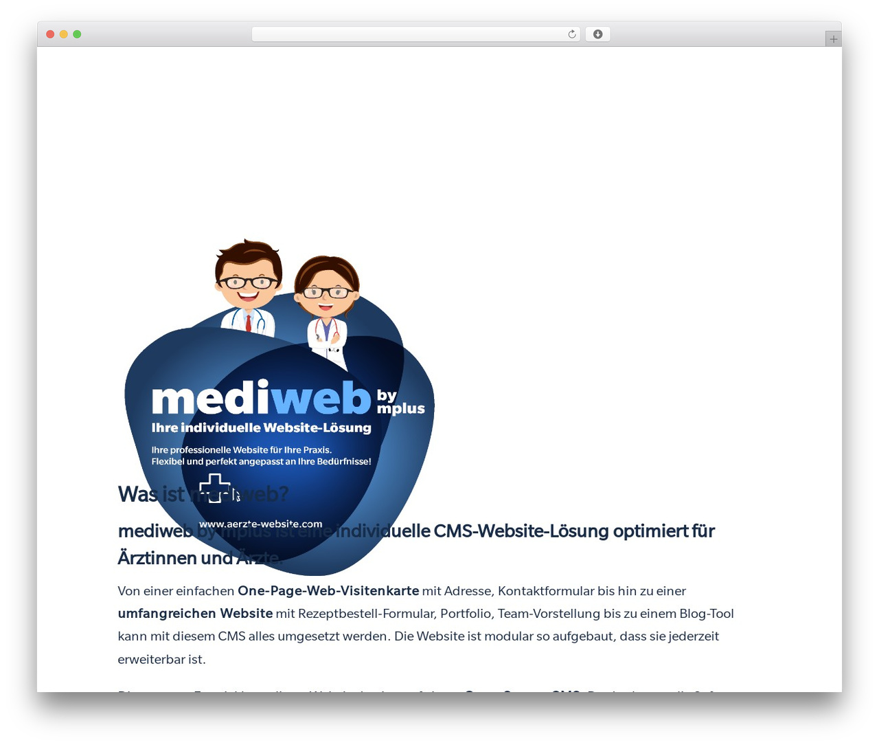 Divi WordPress theme - aerzte-website.com