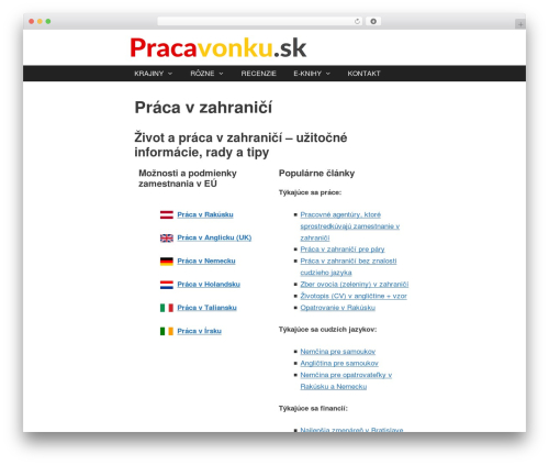 GeneratePress free website theme - pracavonku.sk