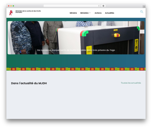 WP Applaud (wp-applaud) free WordPress plugin - justice.gouv.tg