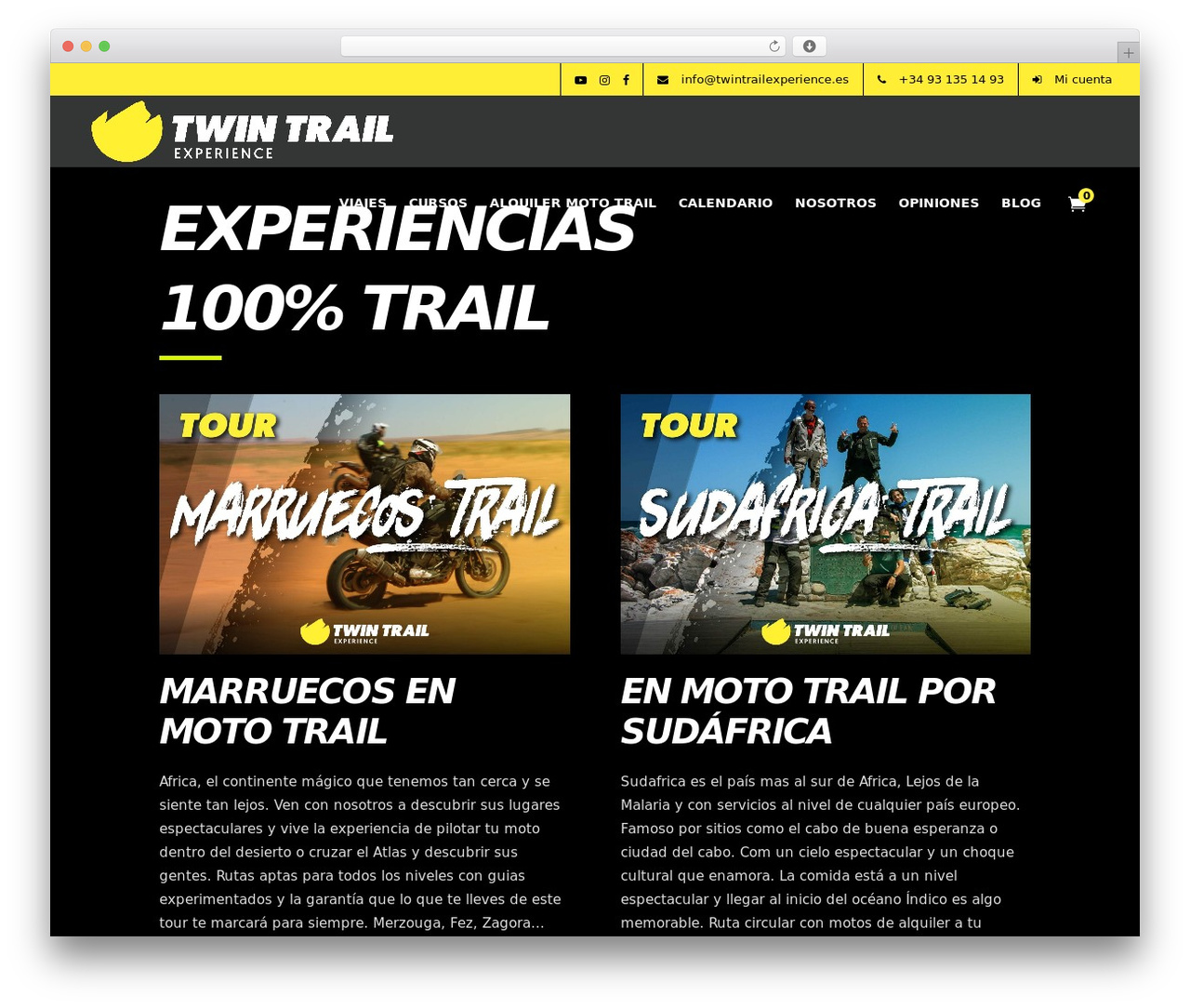 Klippe Child best WooCommerce theme - www.twintrailexperience.es