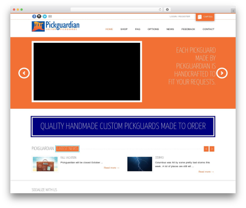 Mercor WordPress theme - pickguardian.com