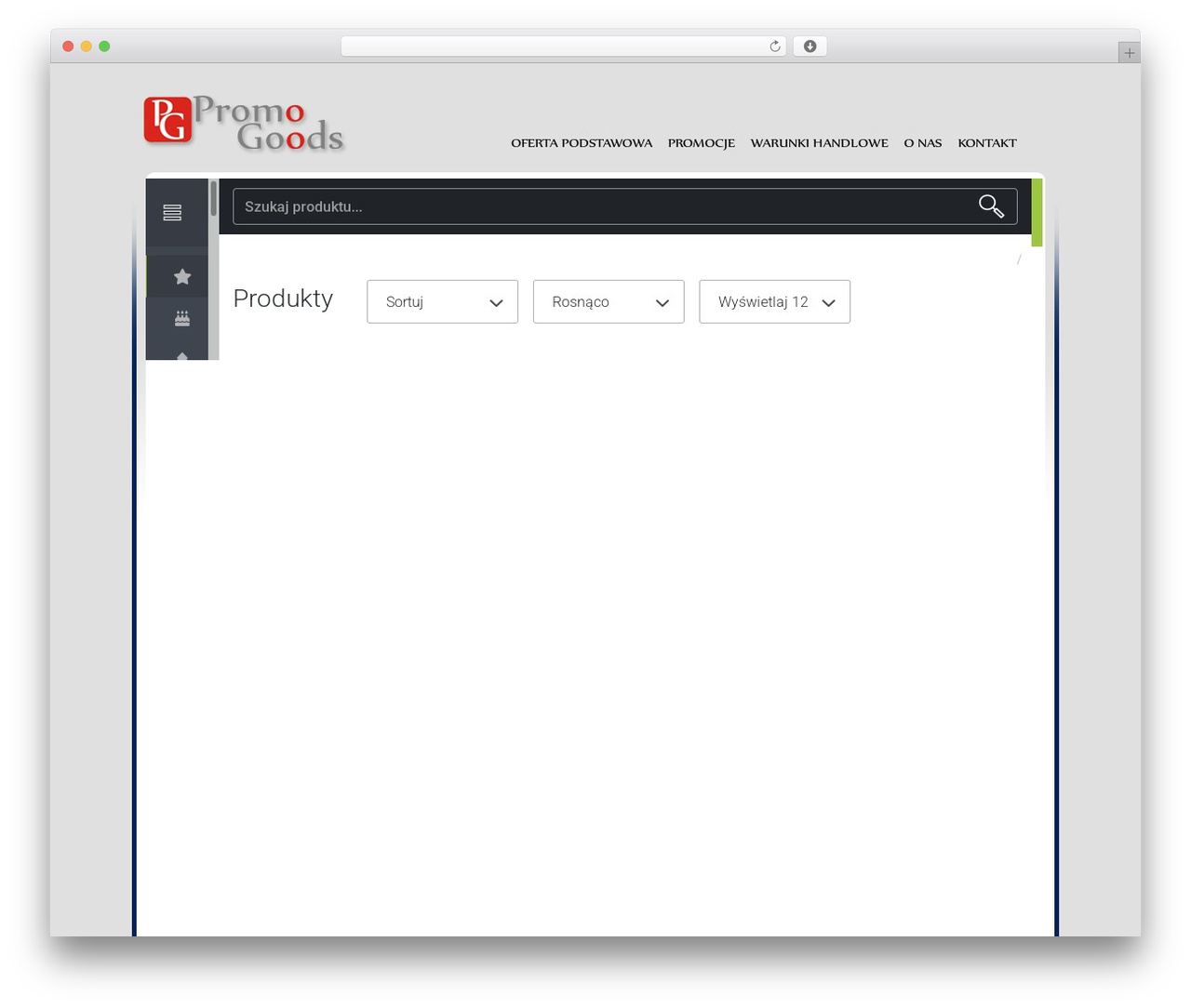 PromoGoods WordPress theme - promogoods.pl