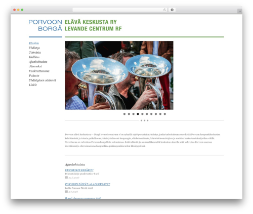 Simble top WordPress theme - porvoonelavakeskusta.fi