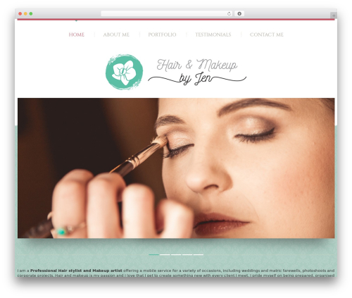 Theme WordPress cherry - hairandmakeupbyjen.co.za