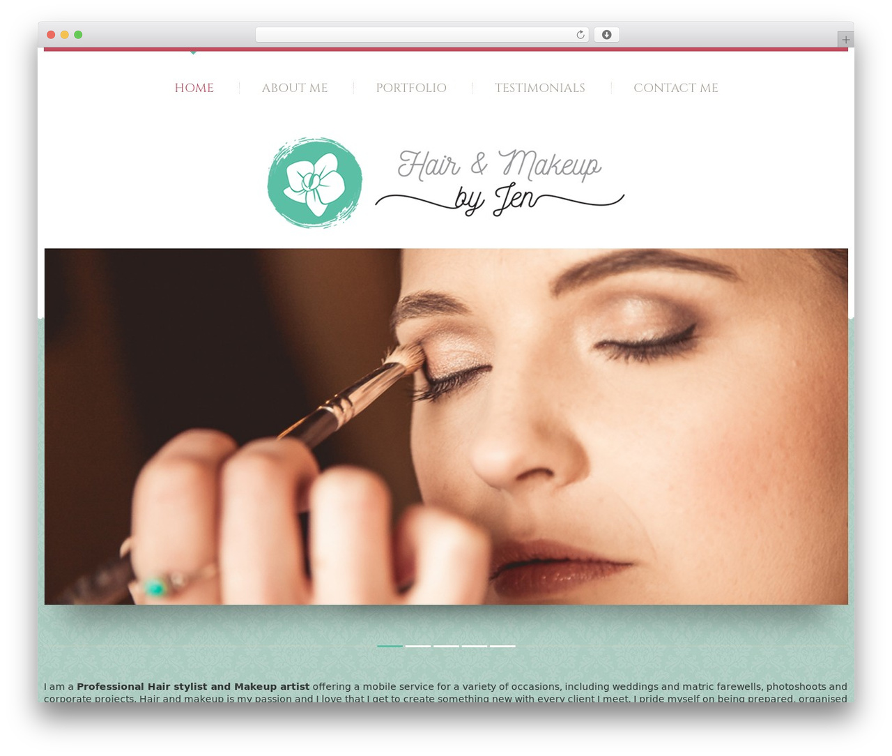 Theme WordPress cherry - hairandmakeupbyjen.co.za