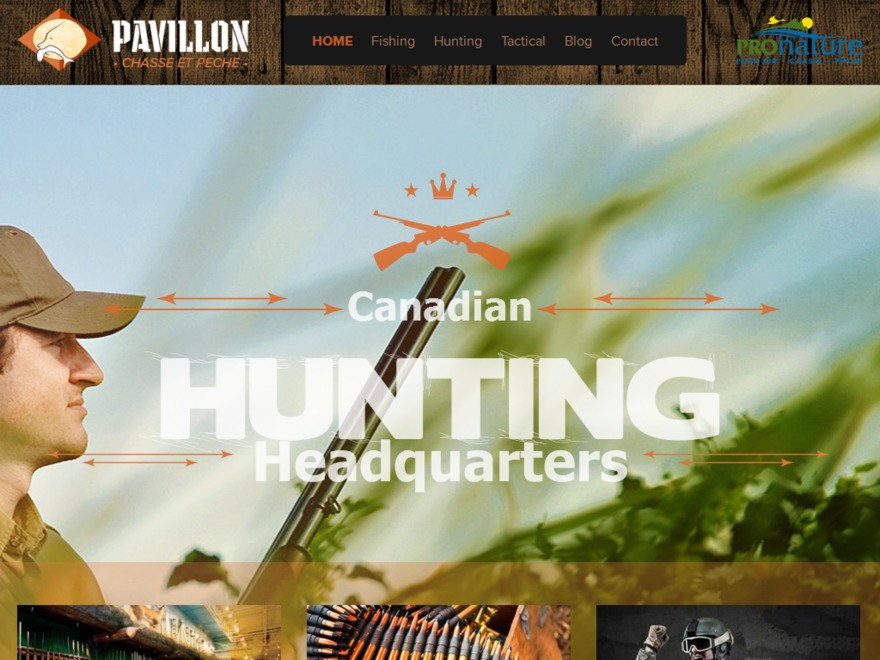 Theme WordPress Pavillon by Stefan Wanzl-Lawrence