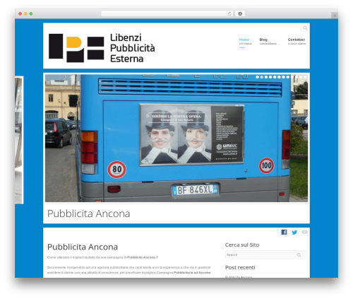 Theme WordPress Terso - pubblicitaancona.it
