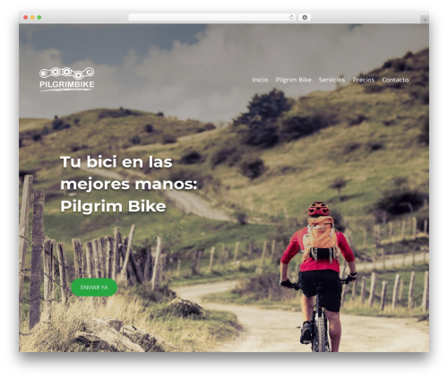 WordPress theme Divi - pilgrimbike.com