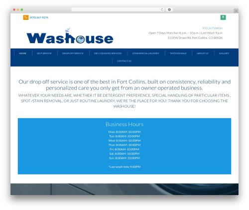 Beacon Theme WordPress theme - washouse.com