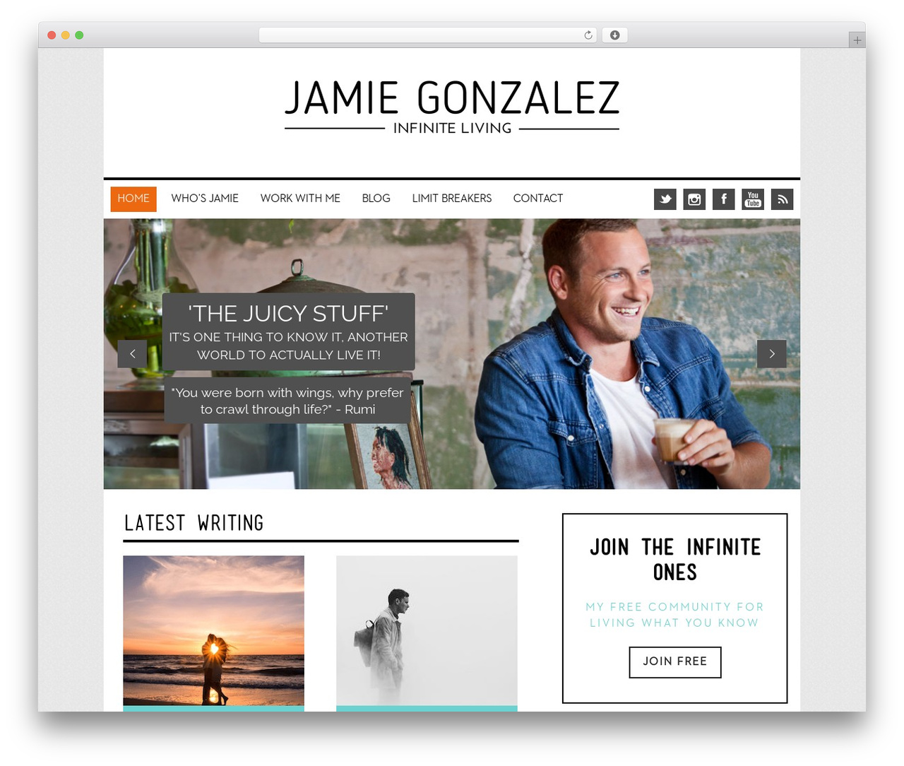 Default WordPress theme - jamiegonzalez.com