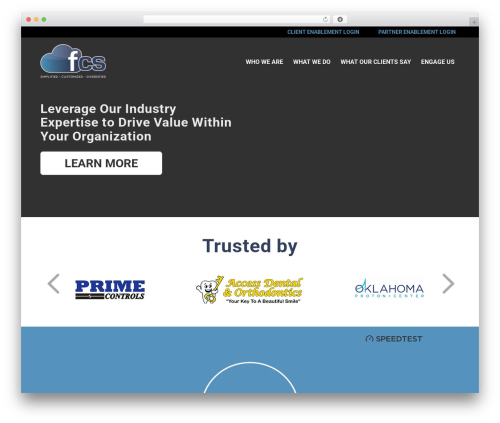 fcs WordPress theme - fcscommunications.com