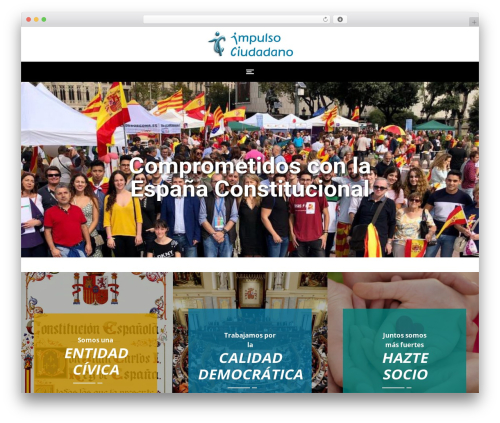 Lifeline2 WordPress page theme - impulsociudadano.org