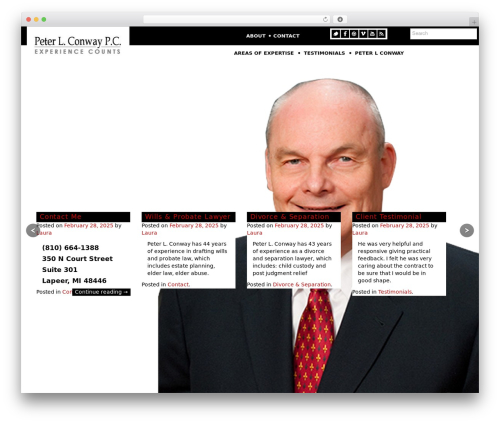 The Bootstrap theme WordPress - peterconwaylawyer.com The Bootstrap theme WordPress - peterconwaylawyer.com