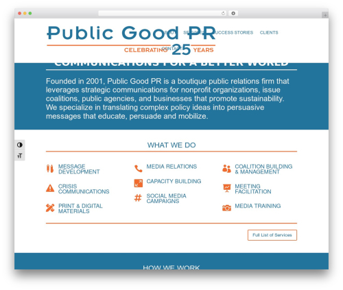 Theme WordPress Divi - publicgoodpr.com